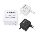 Travel All in One Power Adapter w/ USB Port
